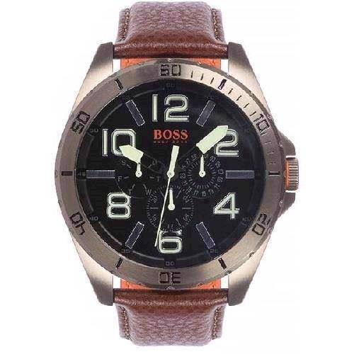 Image of fra Hugo Boss Orange IP Brun Berlin Quartz Herre ur